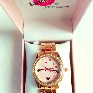 New Betsy Johnson watch.